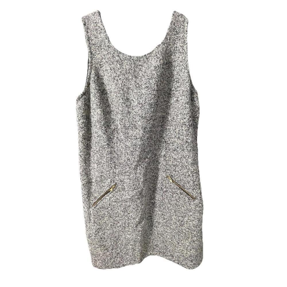 ANN TAYLOR LOFT Dress Sleeveless Academia Pockets Lined boucle size 6